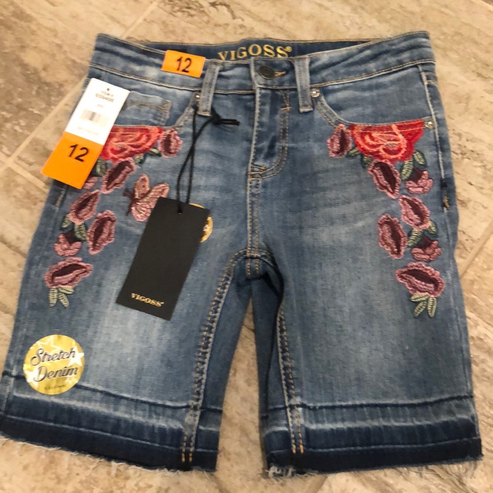 NWT Vigoss The Thompson Bermuda Shorts Sz 12 - Picture 1 of 8